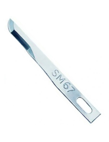 Hoja Bisturi Desechable  Esteril Sm67 25 Und. - SWANN MORTON