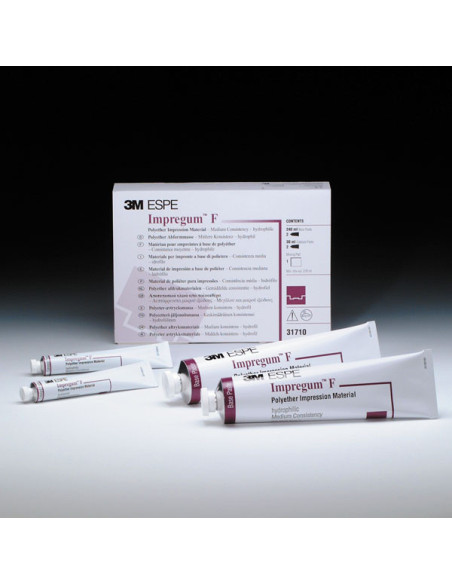 Impregum F Doble Refill Pack 3M ESPE: Material de impresión de poliéter para técnica monofásica