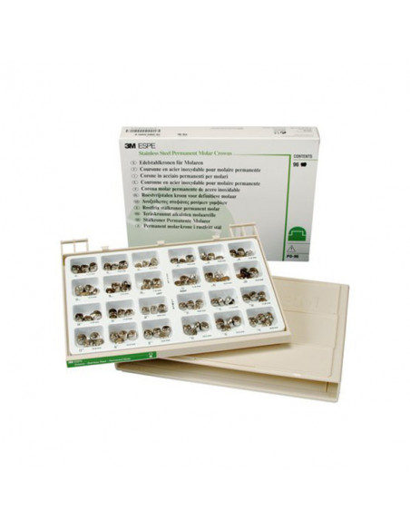 Po96 Coronas Ni-Chro Permanente Kit - 3M ESPE