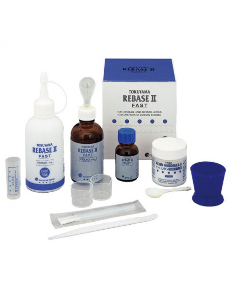 Tokuyama Rebase Ii Kit R.Duro 80Gr.+50Ml. - TOKUYAMA
