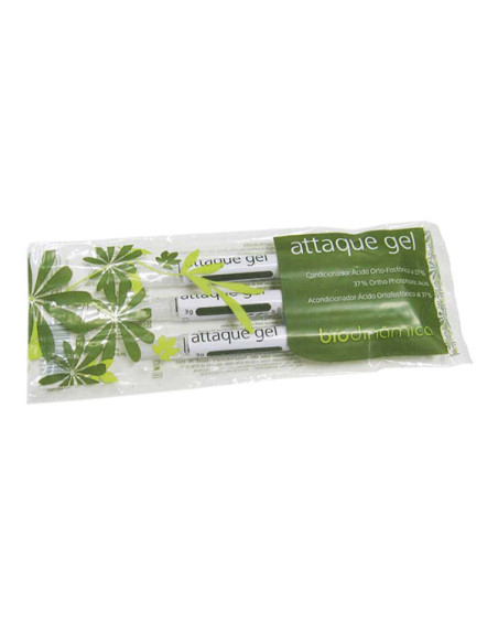 Attaque Gel Acido Ortofosforico 3X3Gr. - BIODINAMICA