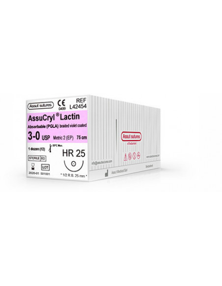 ASSUCRYL LACTIN . Envase 12 unds