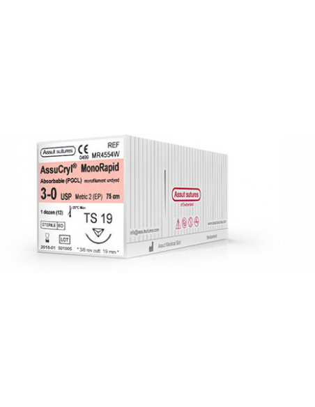 ASSUCRYL MONORAPID . Envase 12 unid