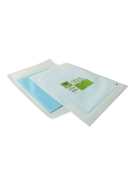 Tallas Esteril Azul L 75X90Cm 45G Pap-Pe Imp. 50U. - STARLINE