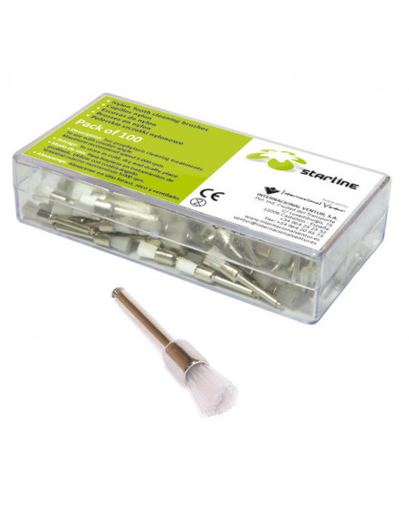 Cepillo Profilaxis Nylon Punta 100U - STARLINE