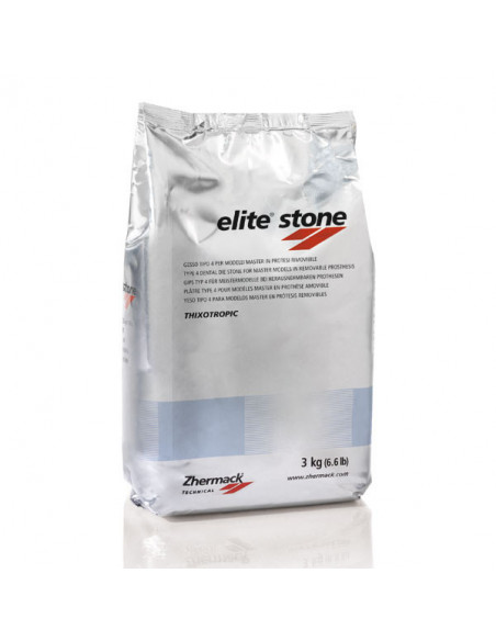 Elite Stone Clase Iv 3Kg Yeso Rosa - ZHERMACK