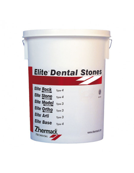 Elite Rock Clase Iv 25Kg Yeso Crema - ZHERMACK