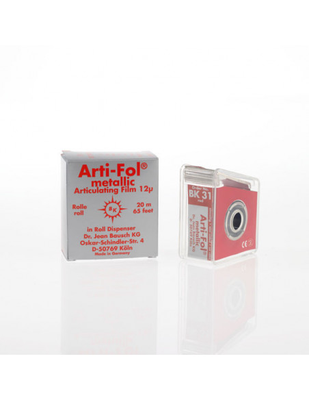 Papel Articular Rojo Metal 22Mm.Bk31 - BAUSCH