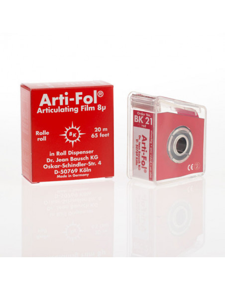 Papel Articular Rojo 1 Lado 20M.Bk21 - BAUSCH