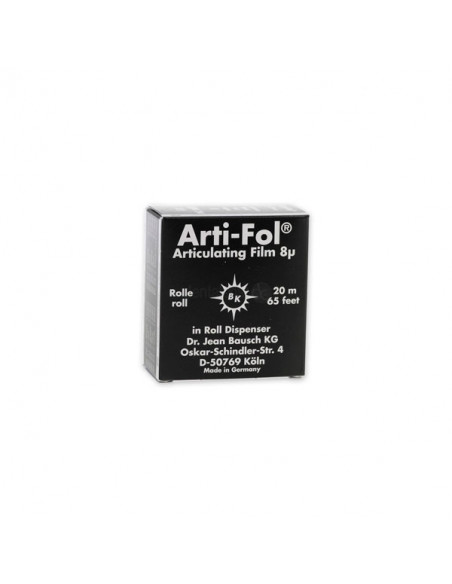 Papel Articular Negro 2 Lados 20M.Bk24 - BAUSCH