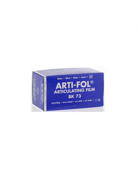 Papel Articular Azul 1 Lado 20M.Bk73 - BAUSCH