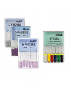 Limas K-File Mani Longitud 31 Mm. 6 Und. -