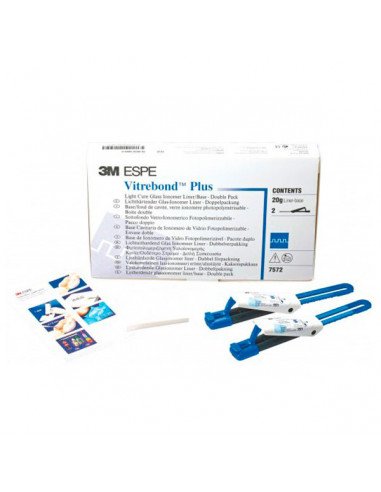 7572 Vitrebond Plus Kit Doble 2X10G....