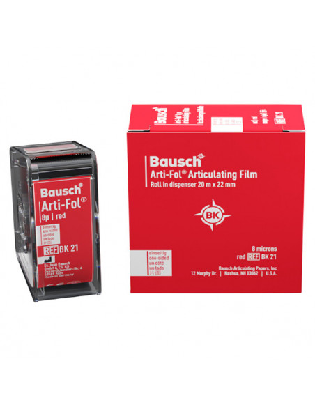 Papel Articular Rojo 1 Lado 20M.Bk21 - BAUSCH