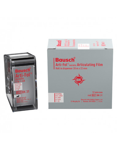 Papel Articular Rojo Metal 22Mm.Bk31 - BAUSCH