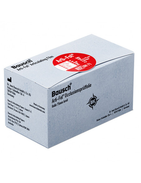 Papel Articular Rojo 1 Lado 20M.Bk71 - BAUSCH