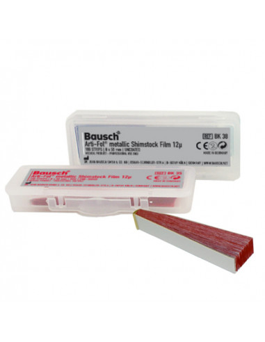 Papel Articular 8Mm. Metal 100U.Bk38 - BAUSCH