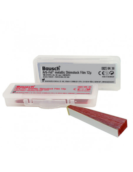 Papel Articular 8Mm. Metal 100U.Bk38 - BAUSCH