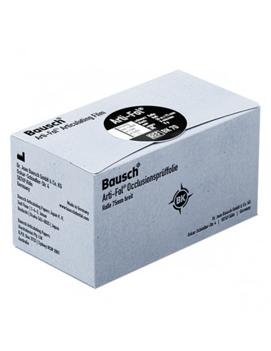 Papel Articular Negro 1 Lado 20M.Bk70 - BAUSCH