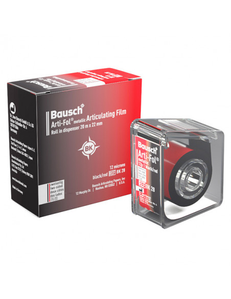 Papel Articular Metal. 2 Lados 20M.Bk28 - BAUSCH