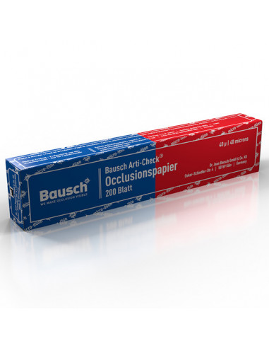 Papel Articular 200 Tiras.Bk80 - BAUSCH
