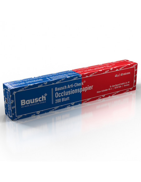 Papel Articular 200 Tiras.Bk80 - BAUSCH