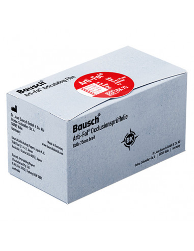 Papel Articular Rojo 2 Lados 15M.Bk75 - BAUSCH