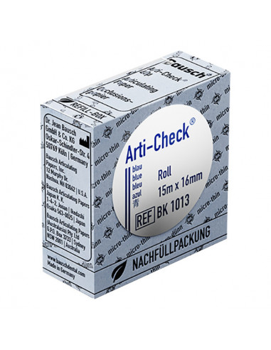 Papel Articular Refill-Box Rep.Azul 15 Metros 16Mm.Bk1013 - BAUSCH