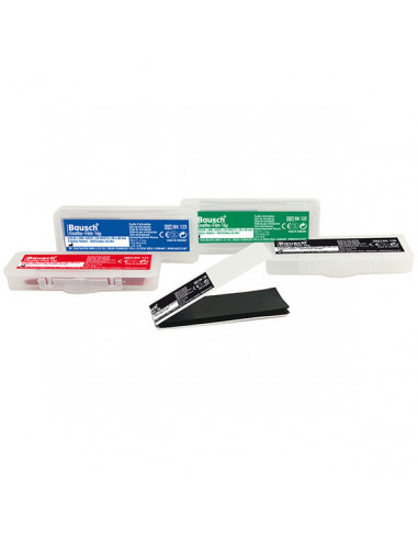 Papel Articular Gnatho Film Azul Tiras 20X60Mm 50U.Bk123 - BAUSCH