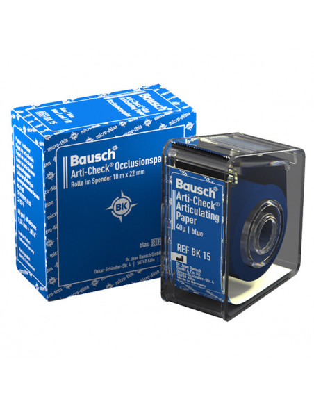 Papelarticular Arti-Check Rollo 22Mm. Azul 40H 10M.Bk15. - BAUSCH