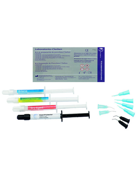Preparador Porcelana Kit - CLARBEN