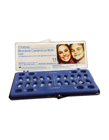 Kit Brackets Roth Ceramicos 018 - CLARBEN